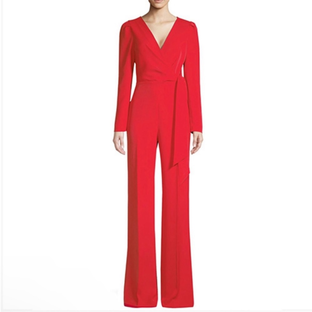 (NWOT ) Jay Godfrey Jayne Red Holiday Jumpsuit